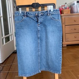 Old Navy jean skirt